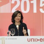 La presidenta del Banco de Santander, Ana Botín