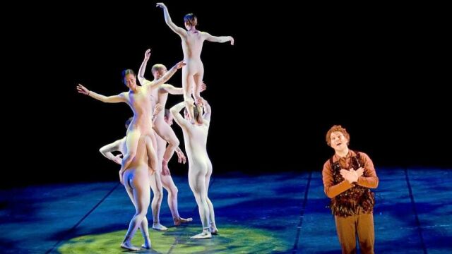 Escena de «La Flauta Mágica» de Mozart en el Palau de les Arts