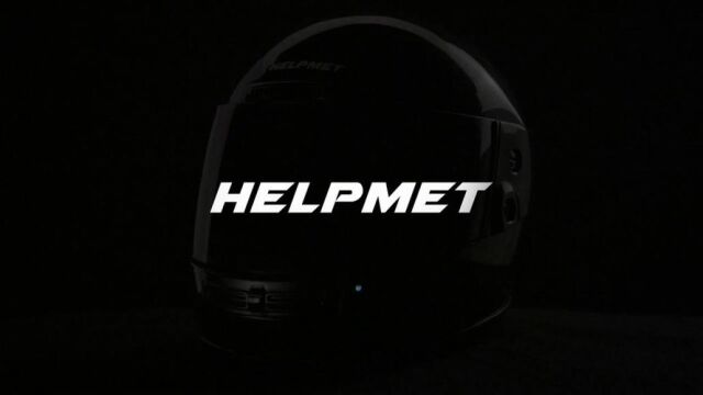 El casco Helpmet