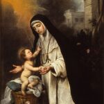 La muestra recoge obras de Murillo y de otros autores inspiradas en él como «Santa Rosa de Lima»