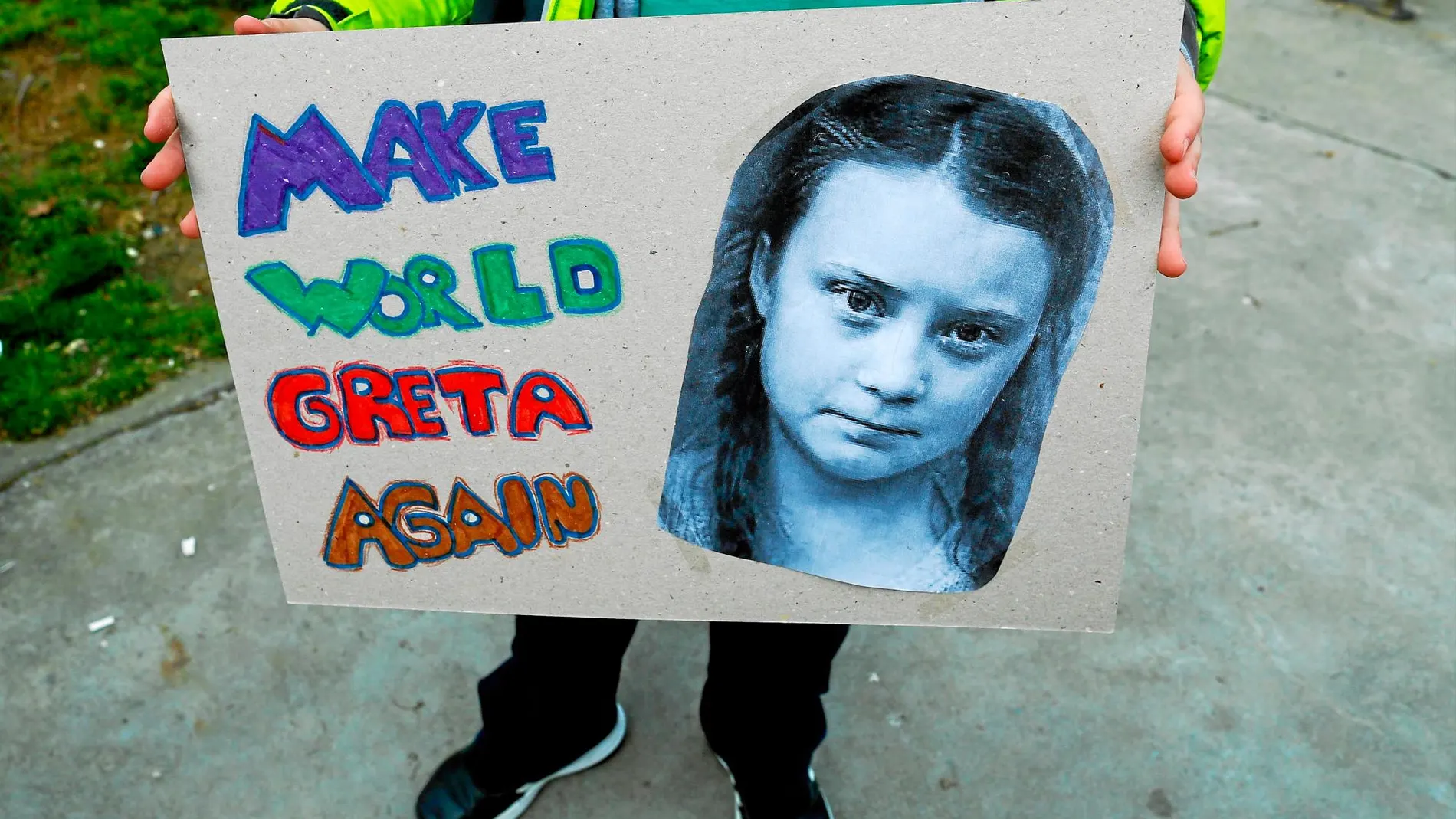 Miles de estudiantes de todo el mundo, siguiendo la llamada de la activista sueca de 16 años Greta Thunberg, salieron a la calle para protestar contra el cambio climático