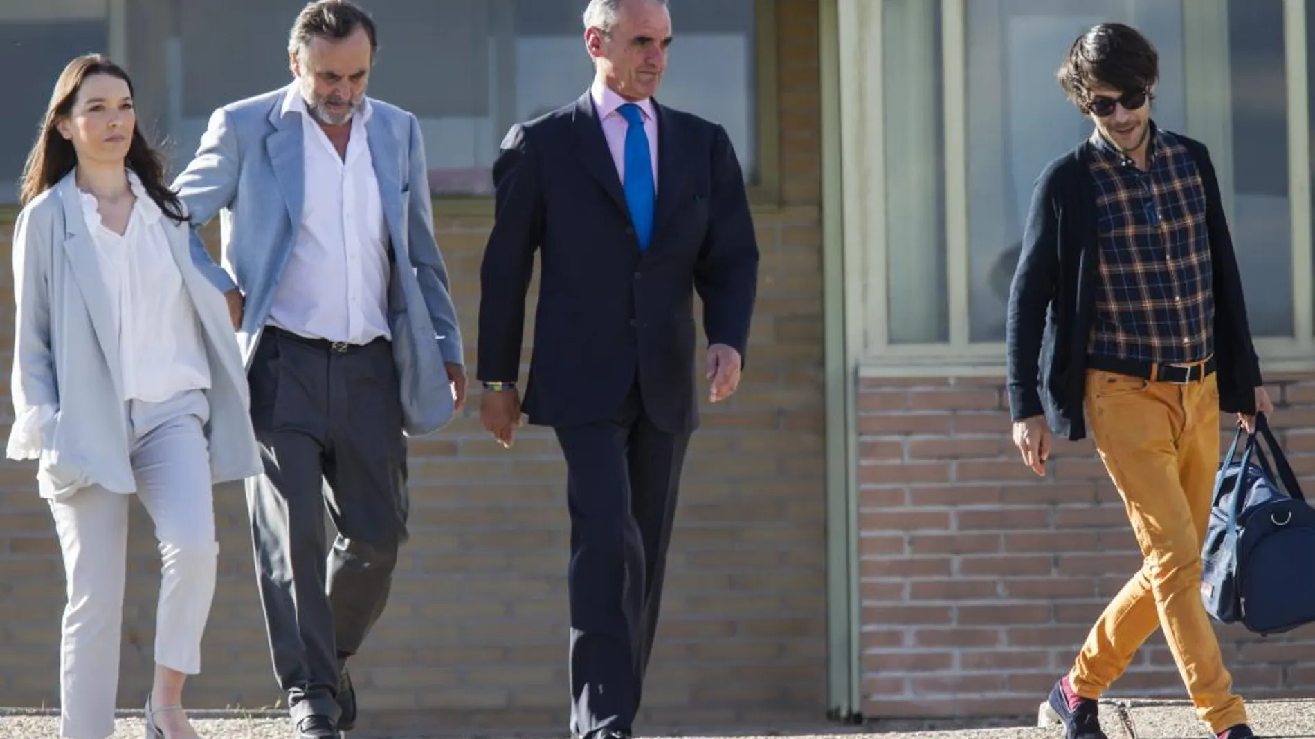 Salida de Mario Conde de la Carcel de Soto del Real el pasado mes de junio.