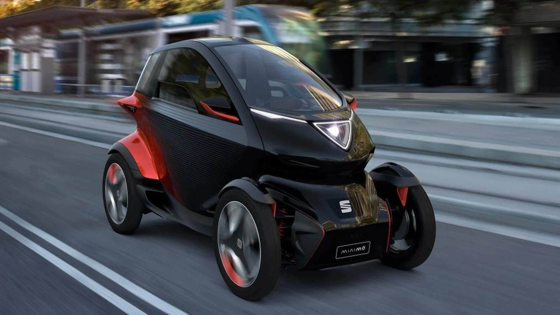 Seat tiene listo su modelo Minimó, un concept car urbano 100% eléctrico