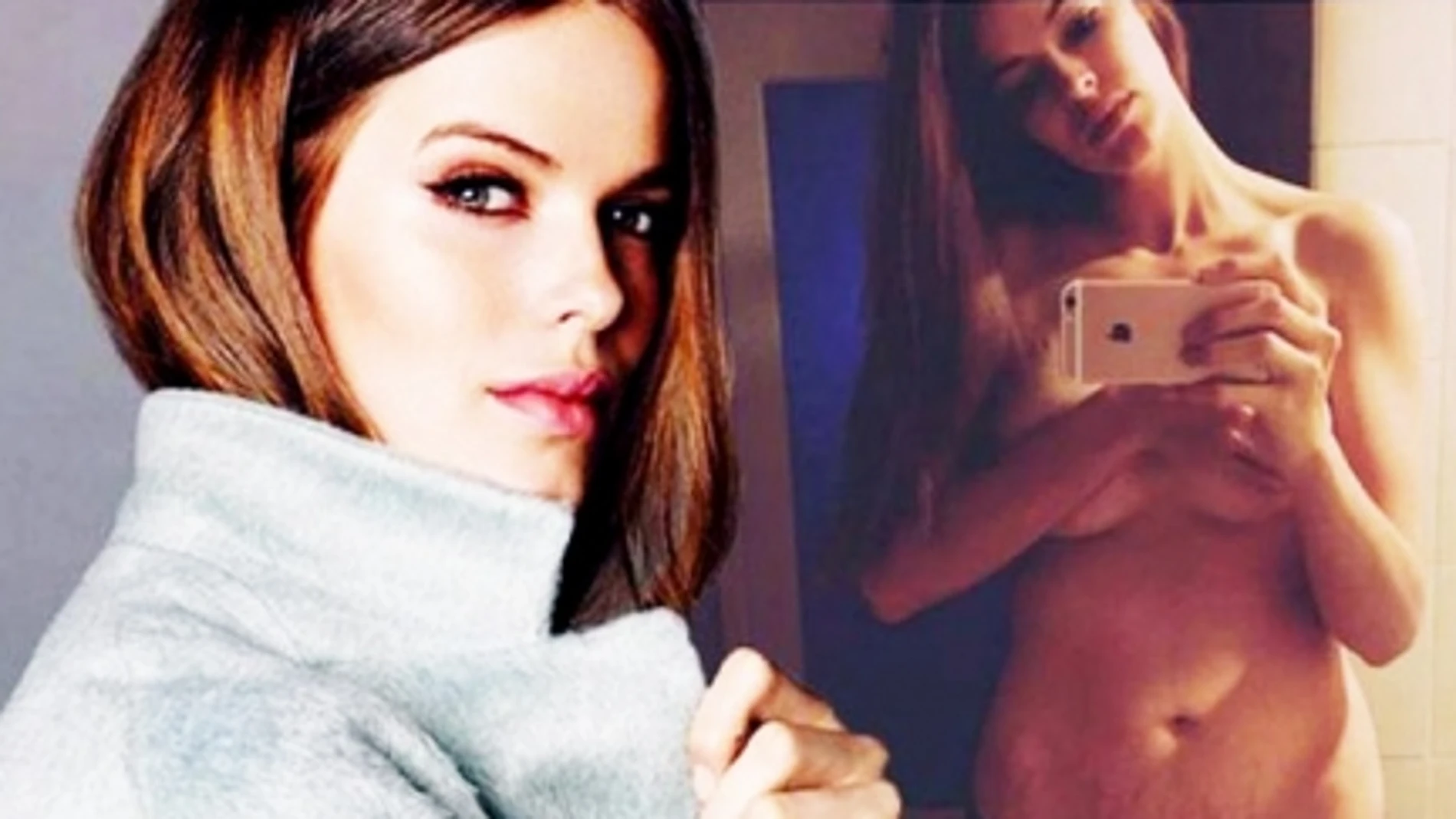 Robyn Lawley difunde una foto en topless con las estrías provocadas por su maternidad