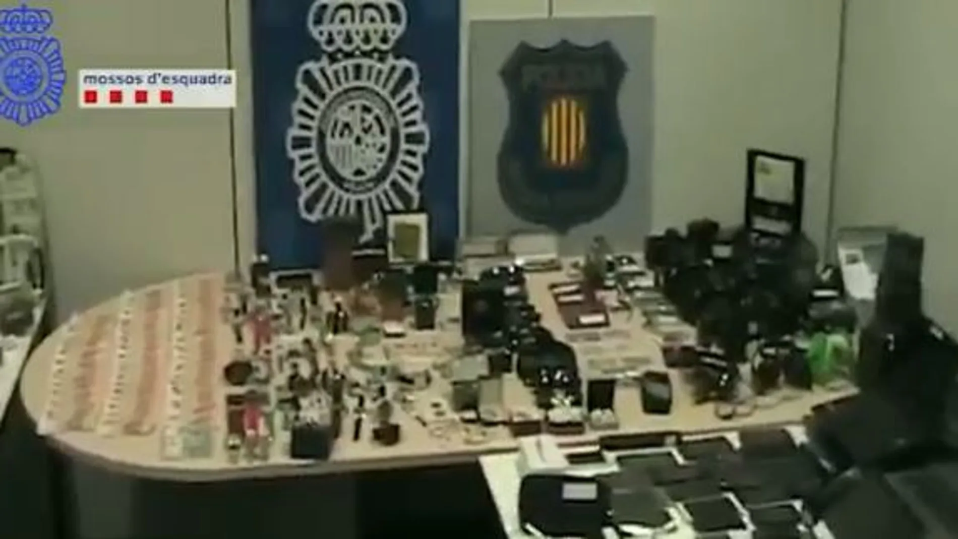 Desarticulada una banda experta en robos en domicilios y locales de Barcelona y Madrid