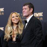 Mariah Carey y su novio australiano James Parcker.