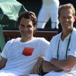 Una imagen de Federer y Edberg juntos que el tenista suizo ha subido a su cuenta de Facebook.