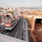 Las obras en la estación de la Sagrera