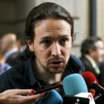 El líder de Podemos, Pablo Iglesias