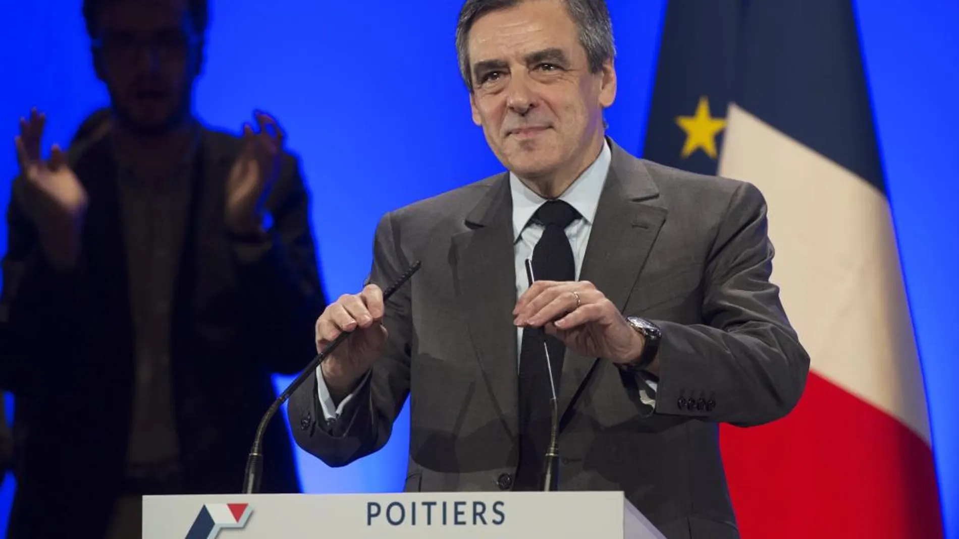 El candidato del partido Les Republicans a las elecciones presidenciales 2017, Francois Fillon