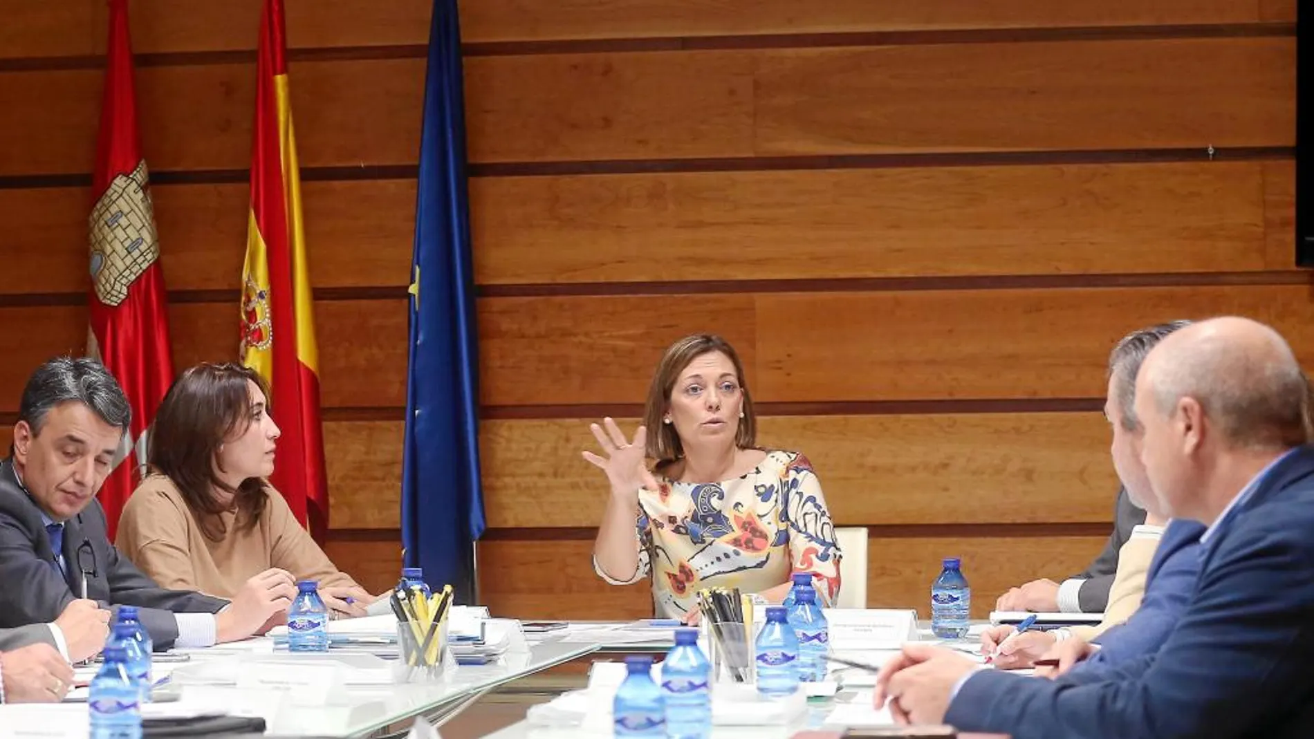 La consejera de Agricultura y Ganadería, Milagros Marcos, preside el Consejo Regional Agrario