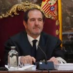 Andrés Martinez Arrieta, durante la vista pública de los recursos presentados contra las condenas que impuso la Audiencia de Palma en el Caso Nóos. EFE/ Angel Diaz ***POOL***