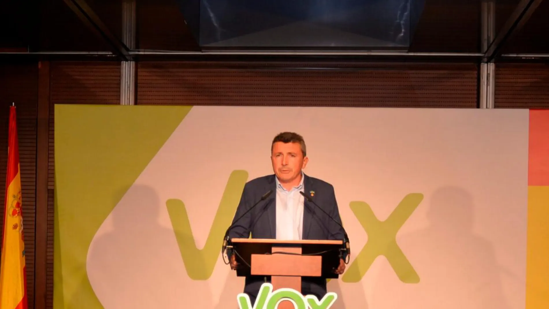 El líder de Vox Murcia, Pascual Salvador