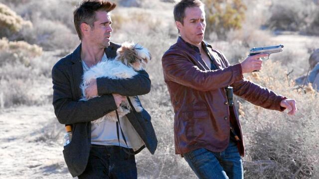 Colin Farrell y Sam Rockwell, en una escena del filme