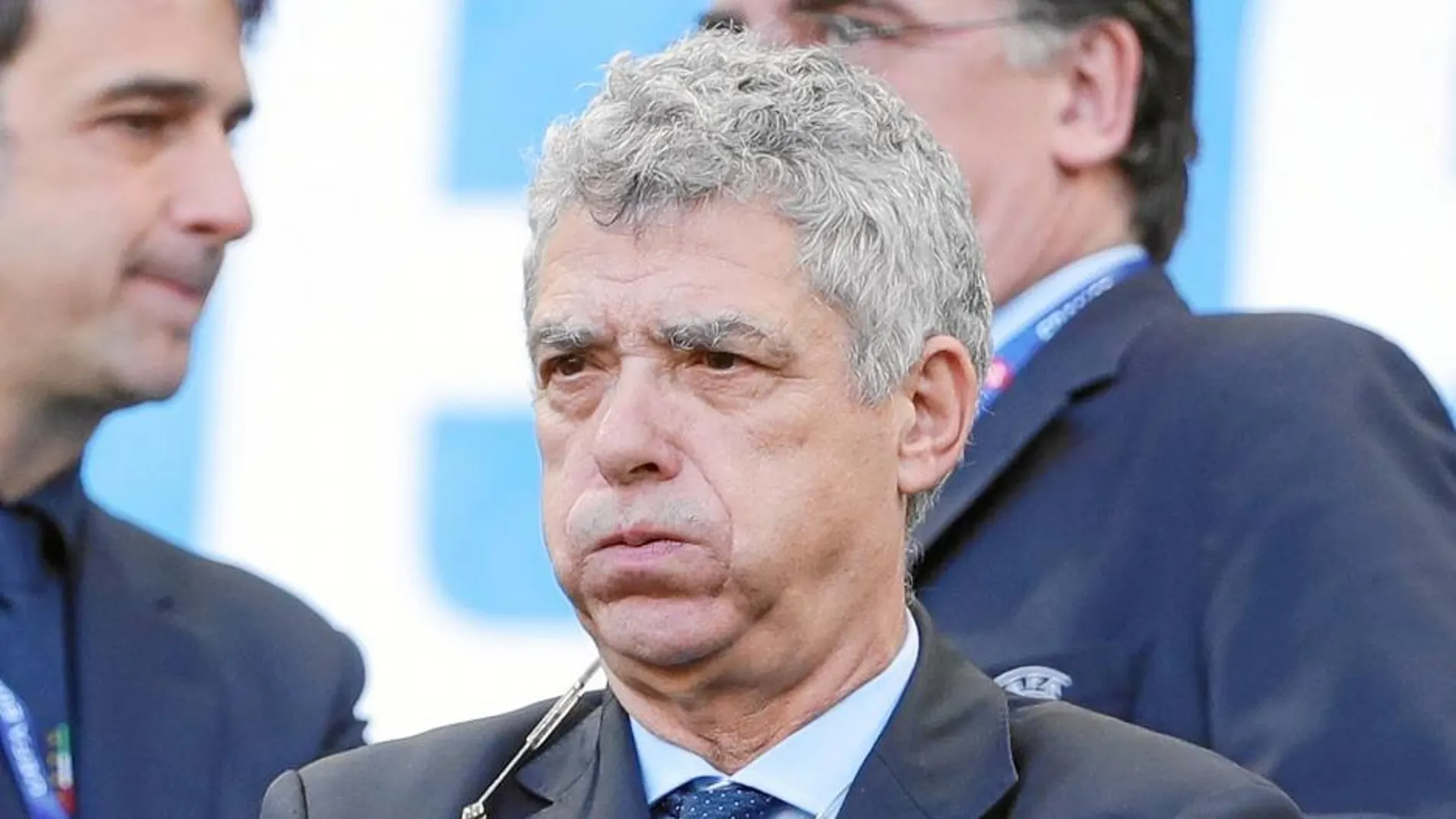 Ángel María Villar, presidente de la Federación Española de Fútbol