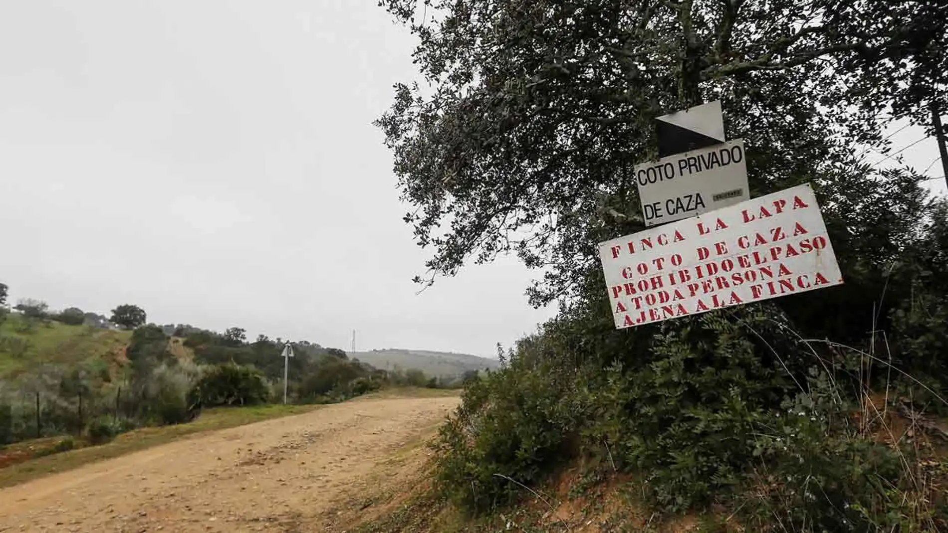 Finca donde tuvo lugar la cacería