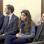 Gianluigi Nuzzi, Emiliano Fittipaldi, Francesca Chaouqui y Lucio Vallejo Balda