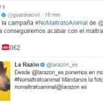 La Guardia Civil «muy fan» del #NoMaltratoAnimal de LA RAZÓN