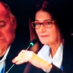 Julia Casanueva, durante su intervención