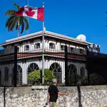 La embajada de Canadá en La Habana