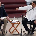 Nicolás Maduro junto a Tareck El Aissami el pasado día 2 de febrero