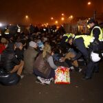 La Policía sueca desaoja un campamento ilegal de gitanos en Malmö