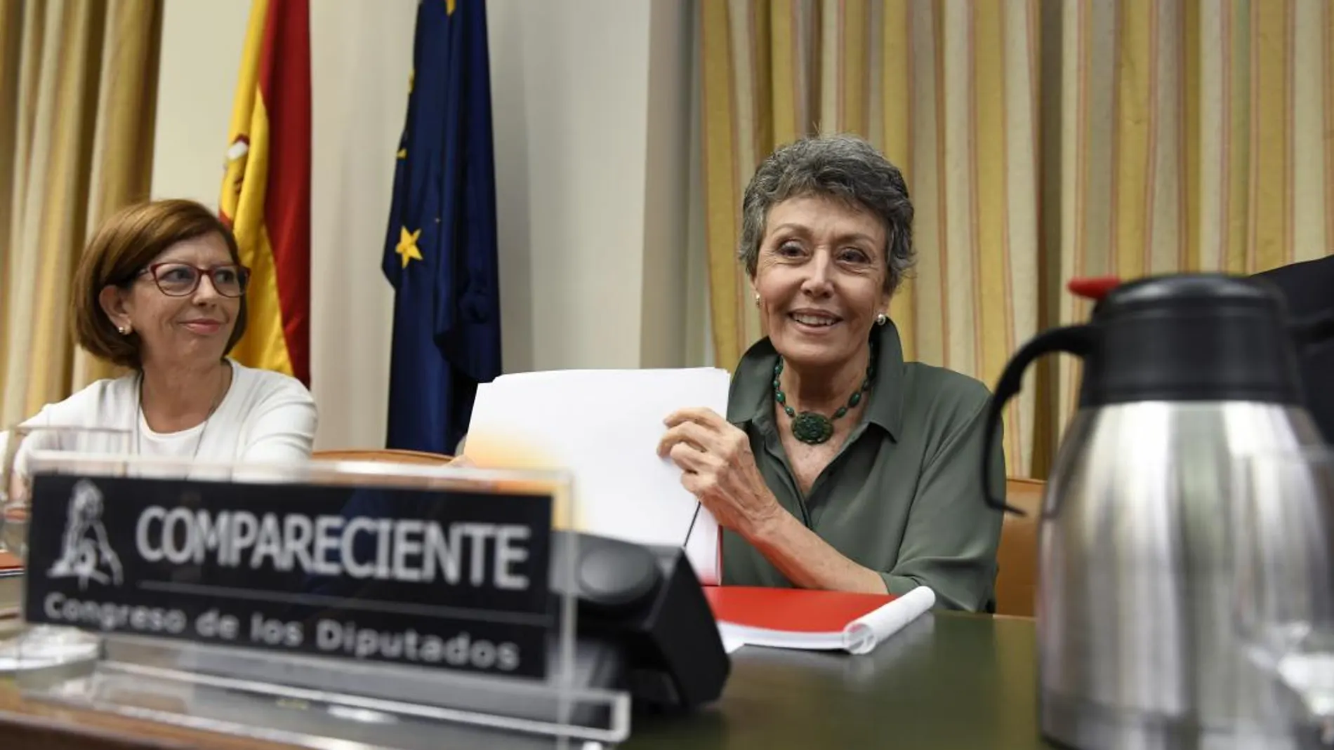 La administradora provisional única de la corporación RTVE, Rosa María Mateo / Foto: Efe