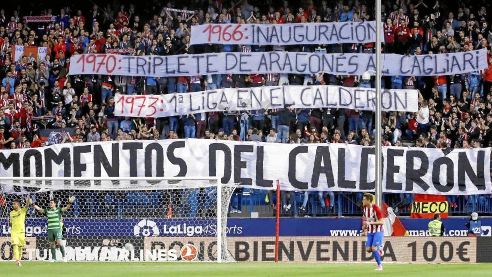 El Atlético jugará esta tarde ante el Athletic su último partido en el Vicente Calderón