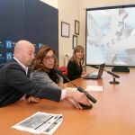Ángeles Armisén presenta el Plan de Apoyo a las Pymes rurales, ayer en Palencia