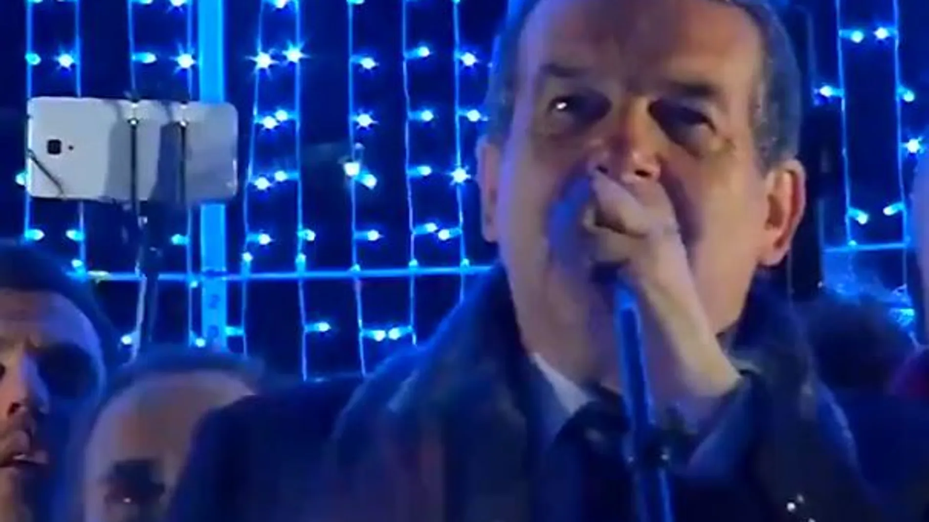 Abel Caballero, durante el discurso