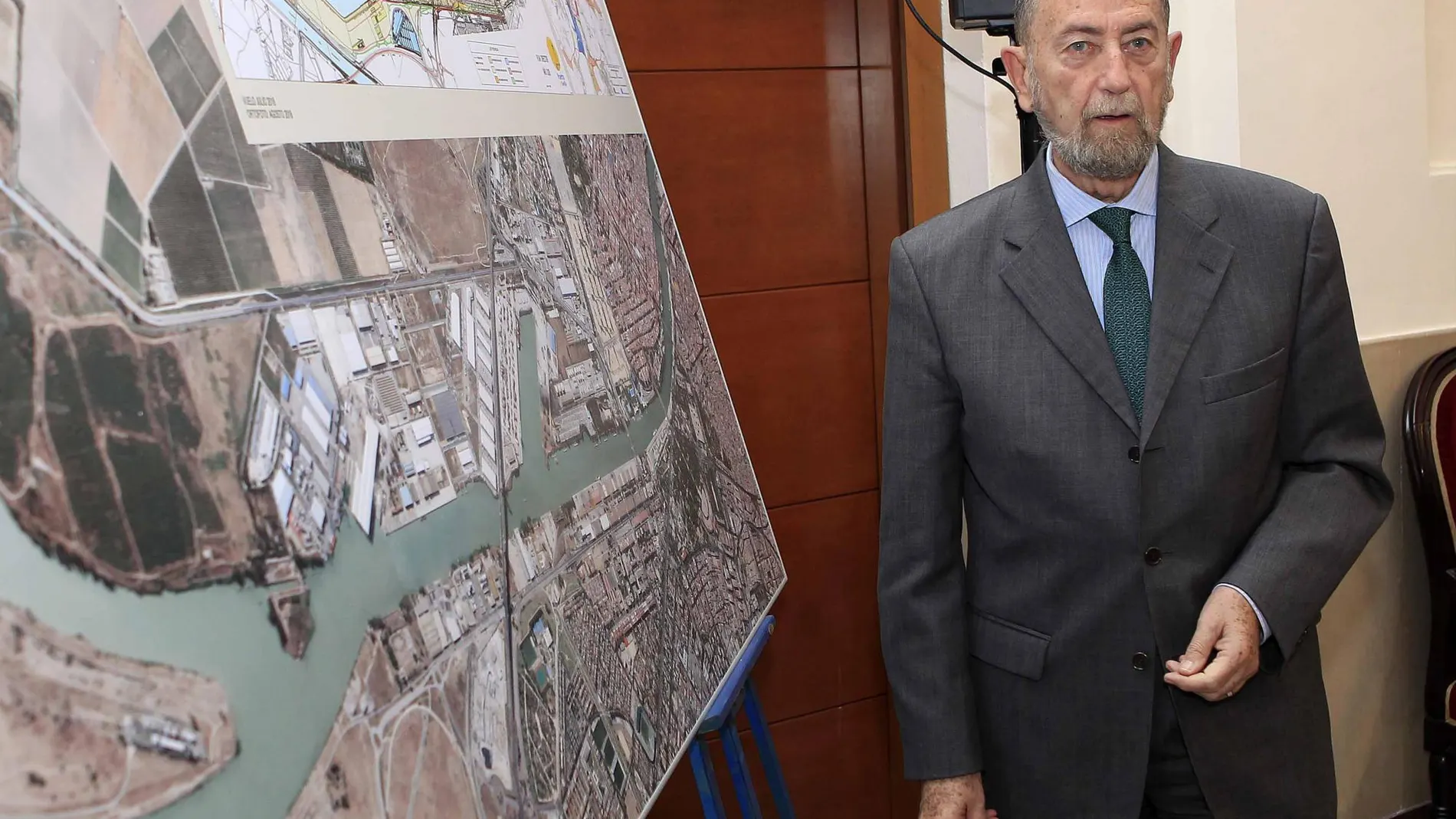 El presidente de la Autoridad Portuaria de Sevilla / Foto: Manuel Olmedo