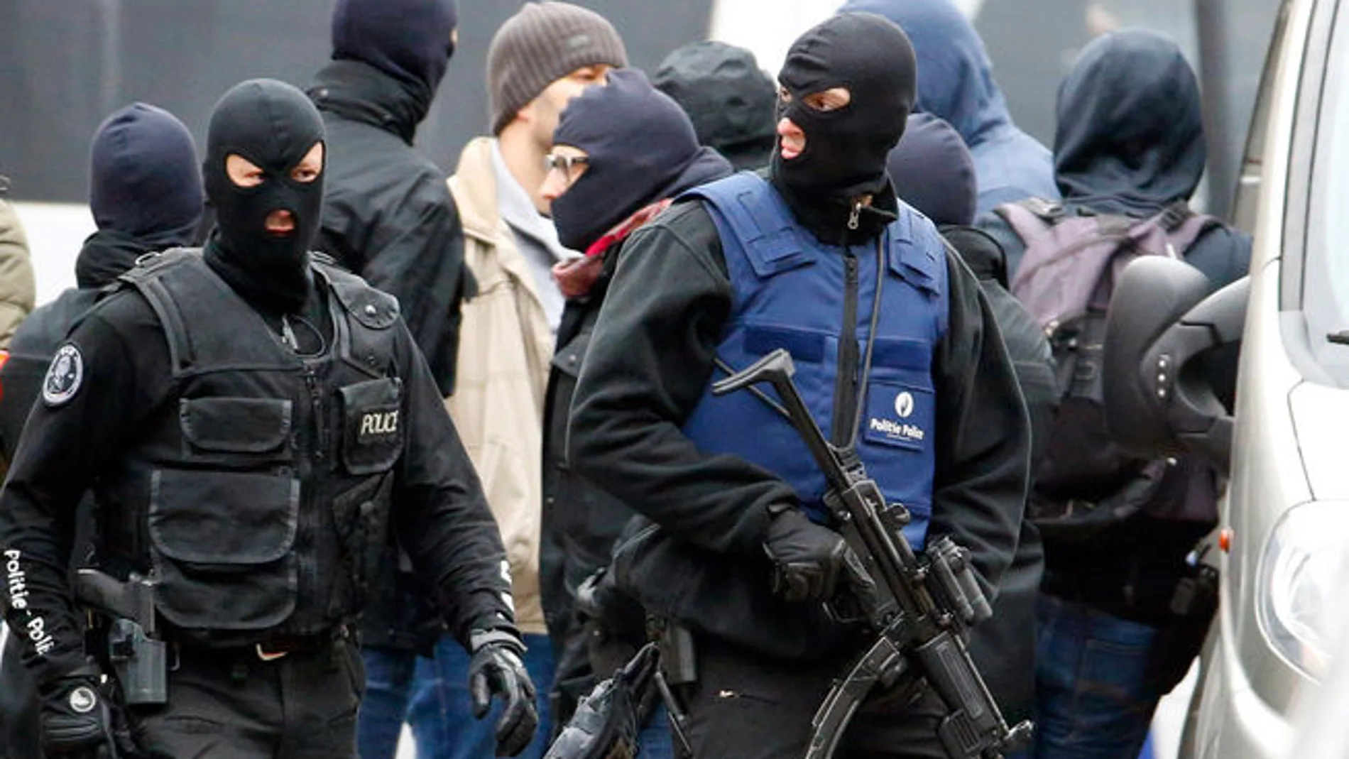 Imagen de archivo de otra de las operaciones antiterroristas realizadas en Molenbeek