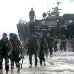 Desembarco de tropas españolas en Libano