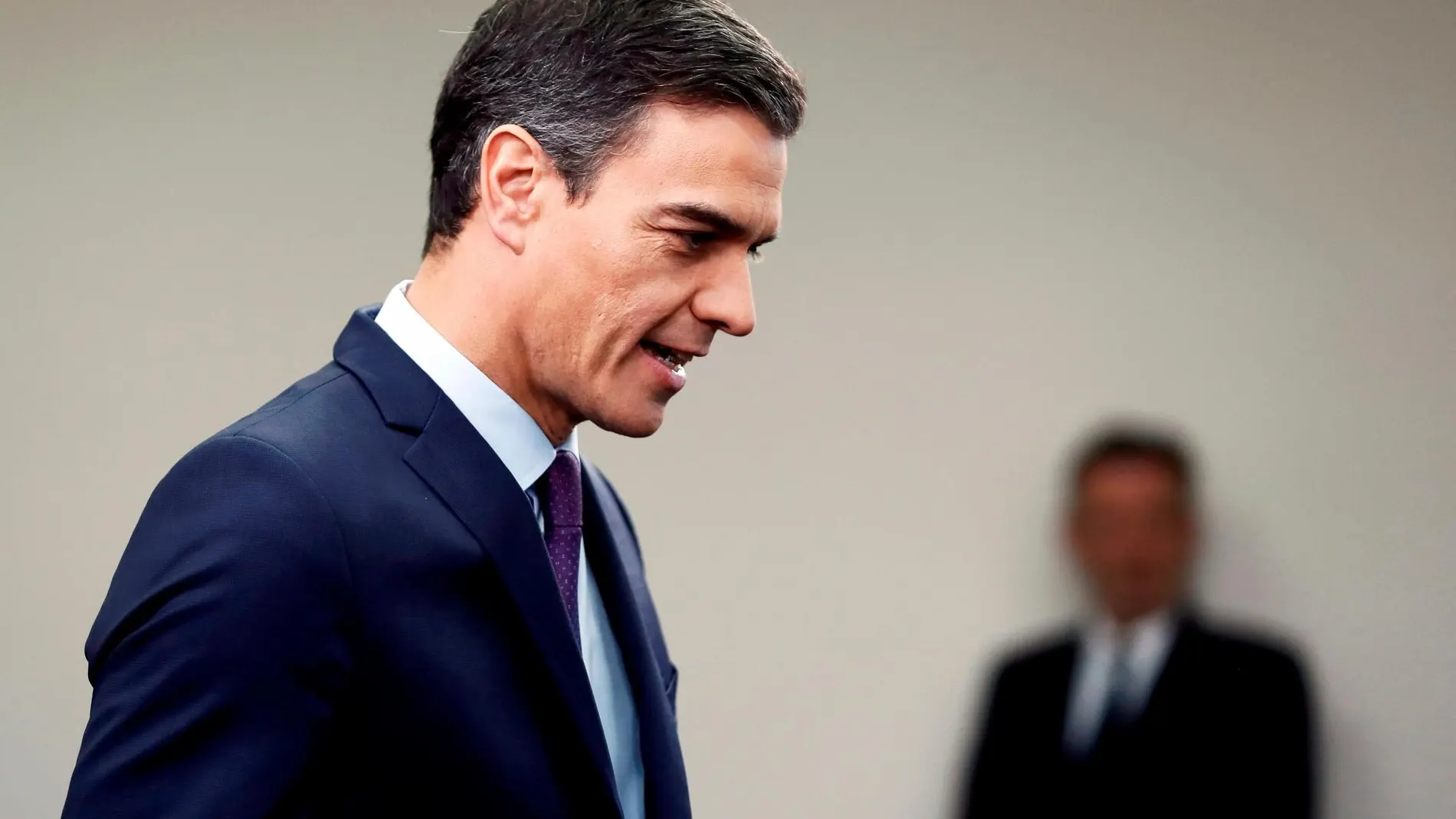 El presidente del Gobierno, Pedro Sánchez