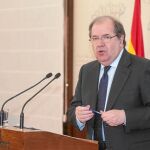 El presidente de Castilla y León, Juan Vicente Herrera, desgrana los Presupuestos para Castilla y León para el presente año