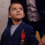 Lucas Álvarez Toribo, que salvó a su madre al llamar al 112, ha sido uno de los condecorados con las Medallas al Mérito de Protección Civil / Atlas