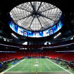 Estadio Mercedes Benz de Atlanta, lugar en el que se disputa la Super Bowl LIII