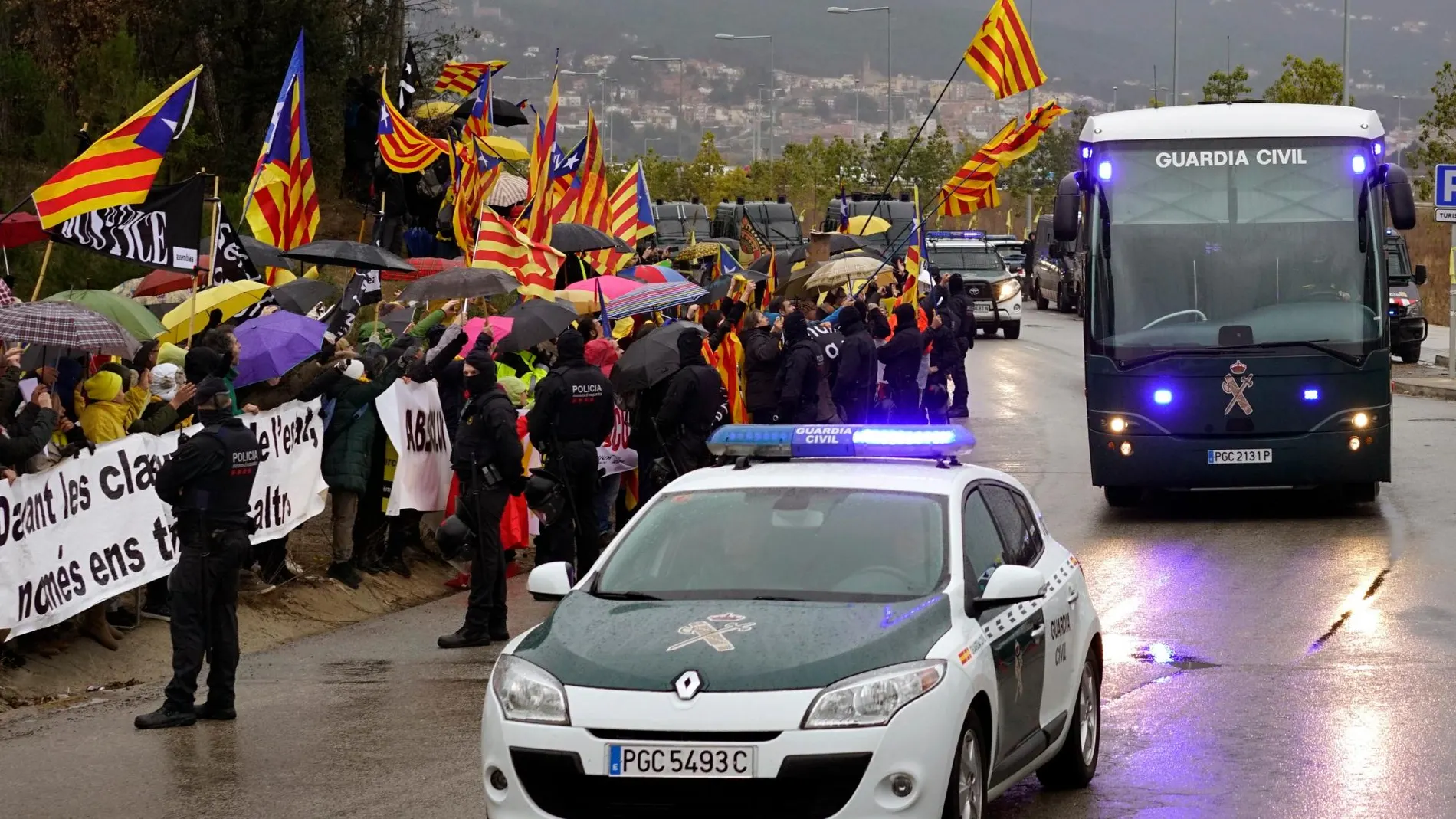 Imagen de un vehículo de la Guardia Civil