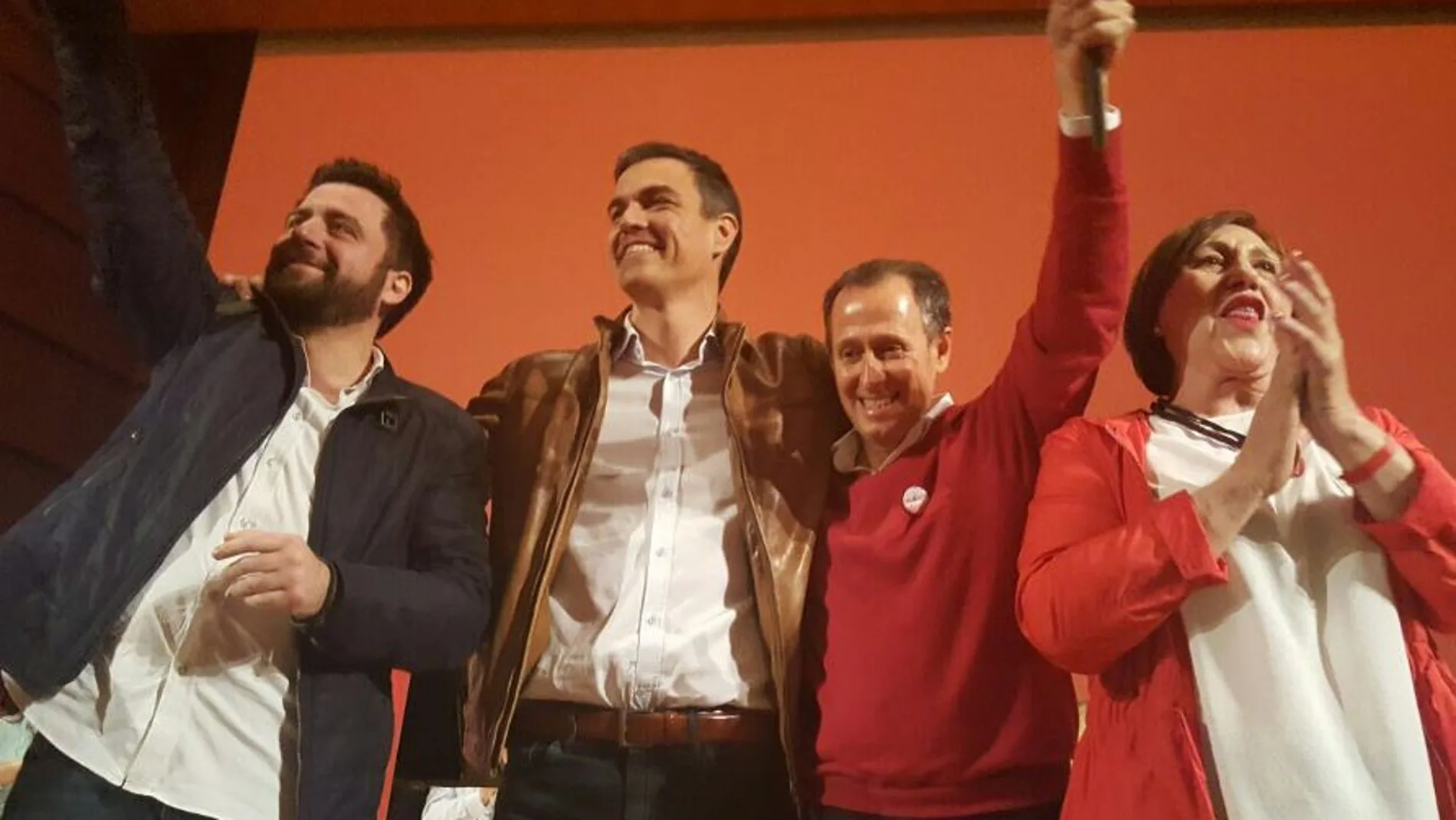 Pedro Sánchez en un momento del acto celebrado esta mañana en Cádiz