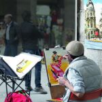 Un artista callejero