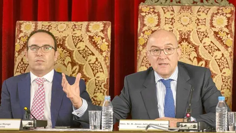 Jesús Julio Carnero preside el pleno extraordinario de la Diputación de Valladolid