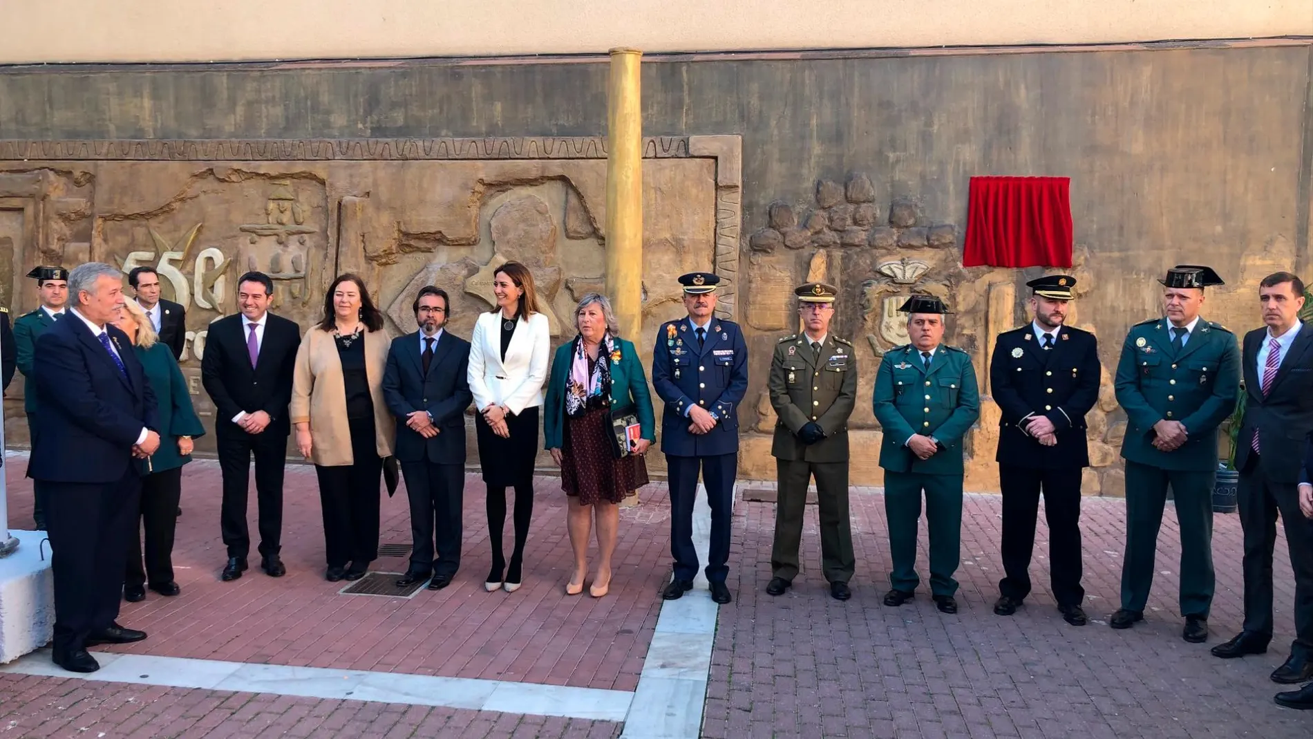 Homenaje en Archena a las víctimas de las Fuerzas y Cuerpos de Seguridad