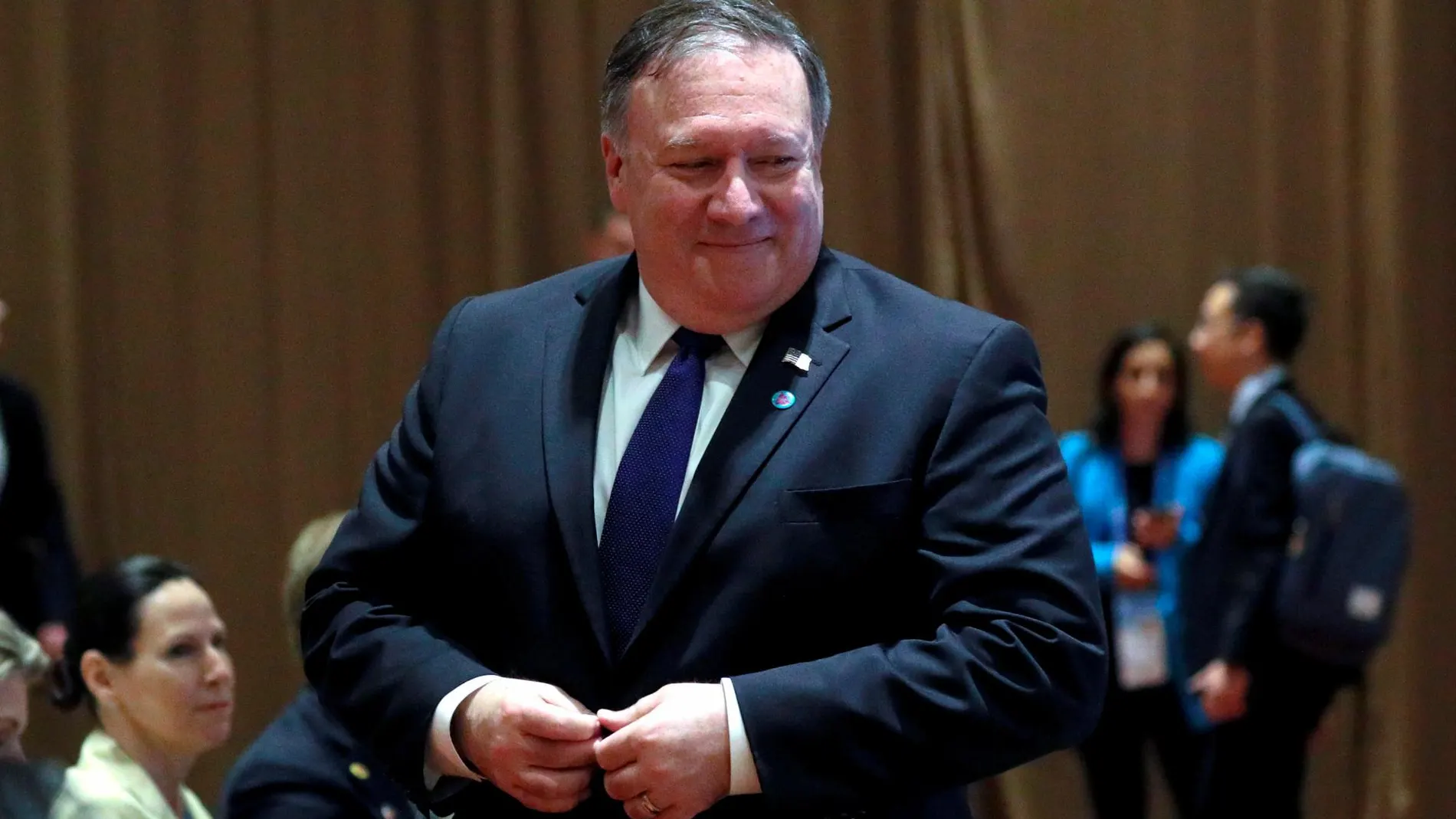 El secretario de Estado de EE UU, Mike Pompeo