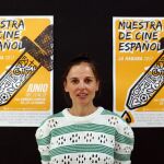 Elena Anaya en la rueda de prensa para promocionar la Muestra de Cine Español en La Habana (Cuba)