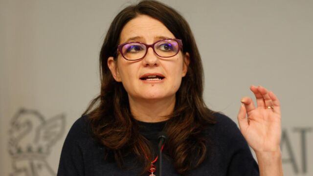 La vicepresidenta y Portavoz del Gobierno Valenciano, Mónica Oltra