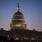 Imagen del Capitolio, el edificio del Congreso de Estados Unidos en Washington.