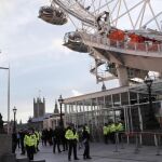 La Policía bloqueó el London Eye por seguridad dejando atrapados a los estudiantes madrileños