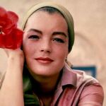 La actriz Romy Schneider