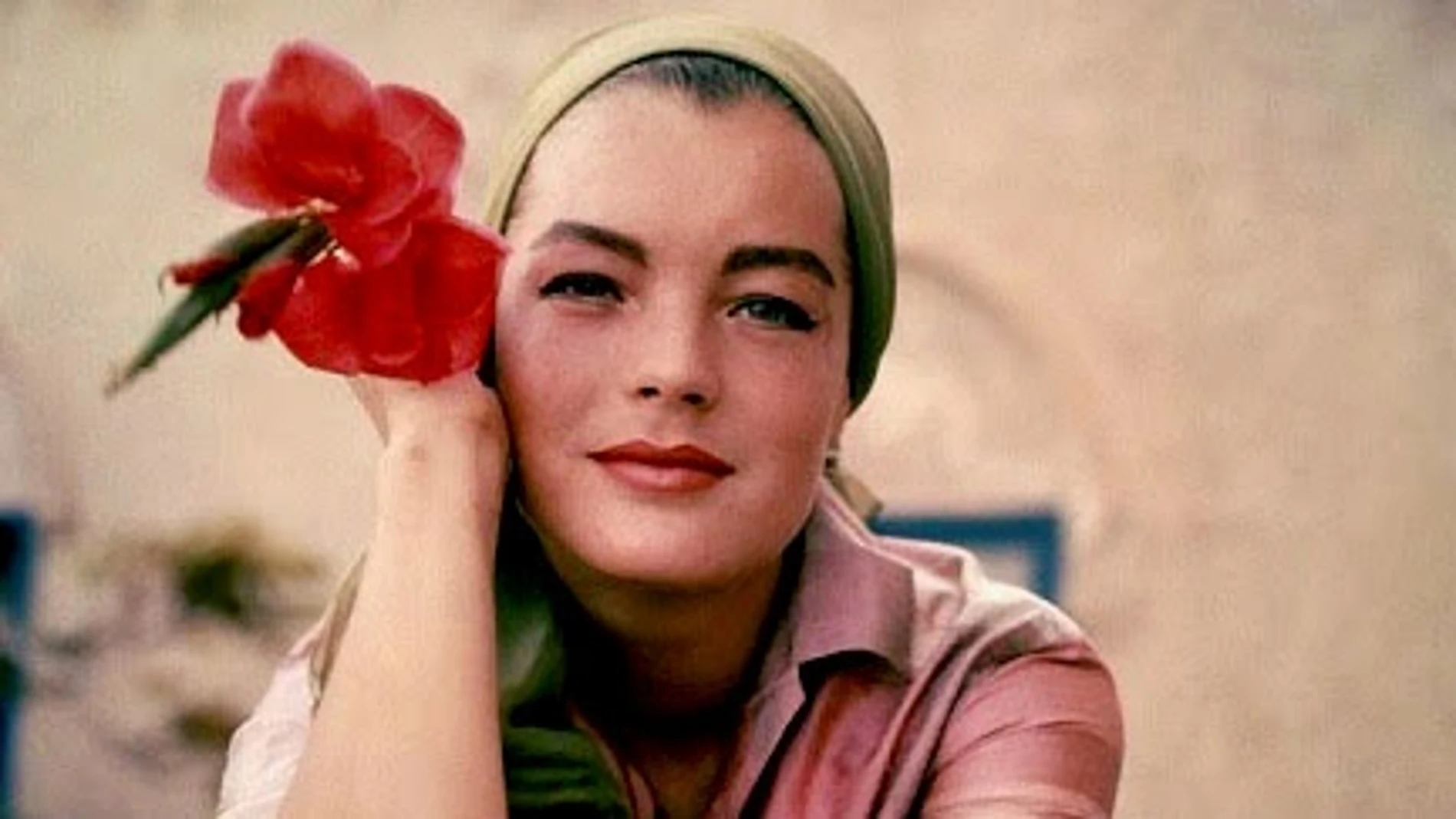 La actriz Romy Schneider