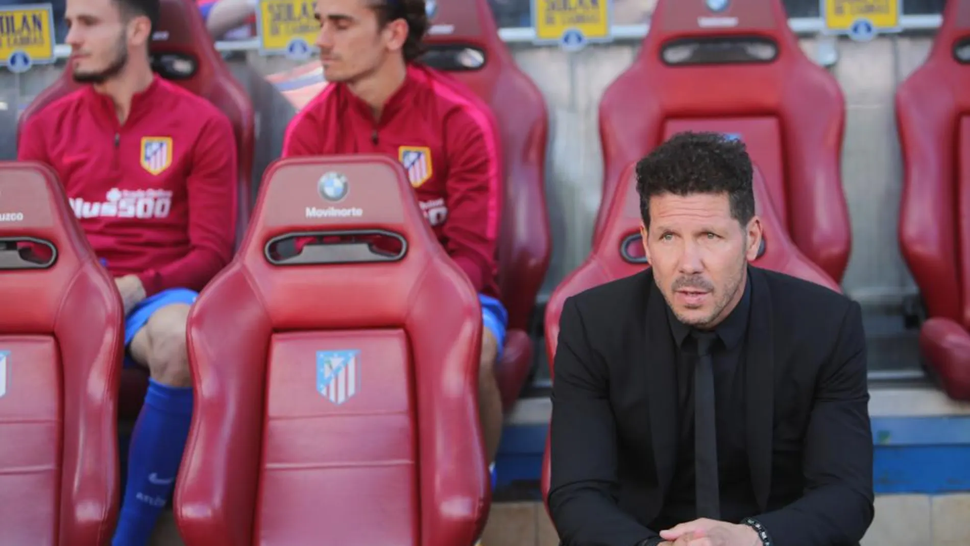 El entrenador del Atlético de Madrid,. Diego Simeone